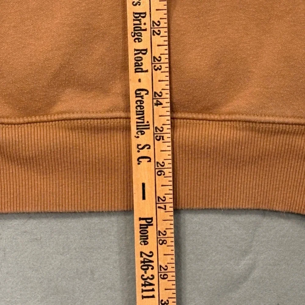The‎ North Face Hoodie Mens Large Brown Pullover Fleece Hooded Graphic Logo